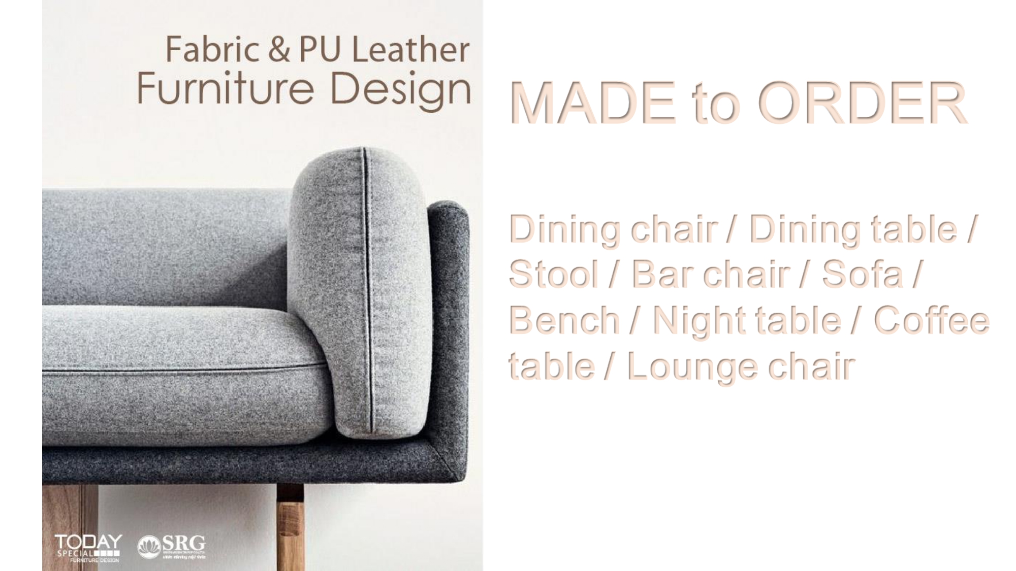 fabric&pu leather / rattan&bamboo / Builtin